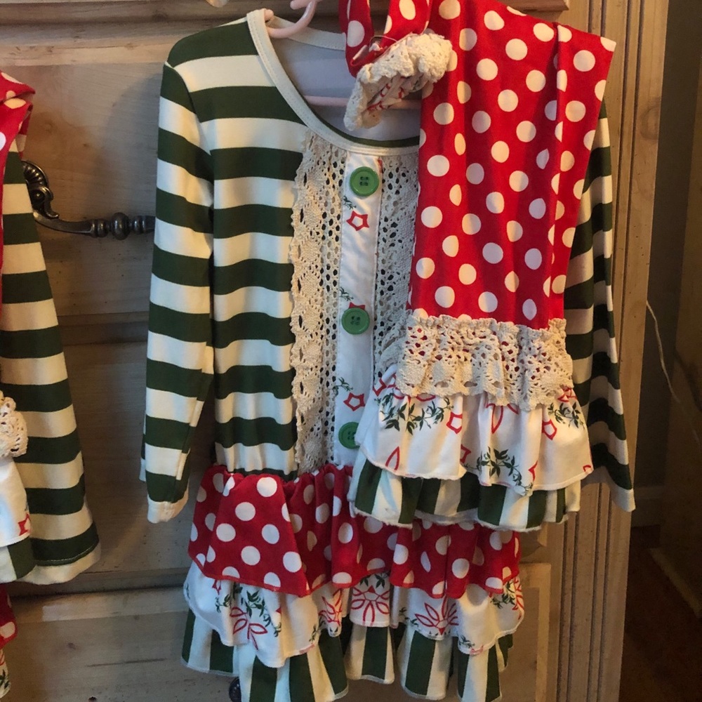 Two piece holiday outfit